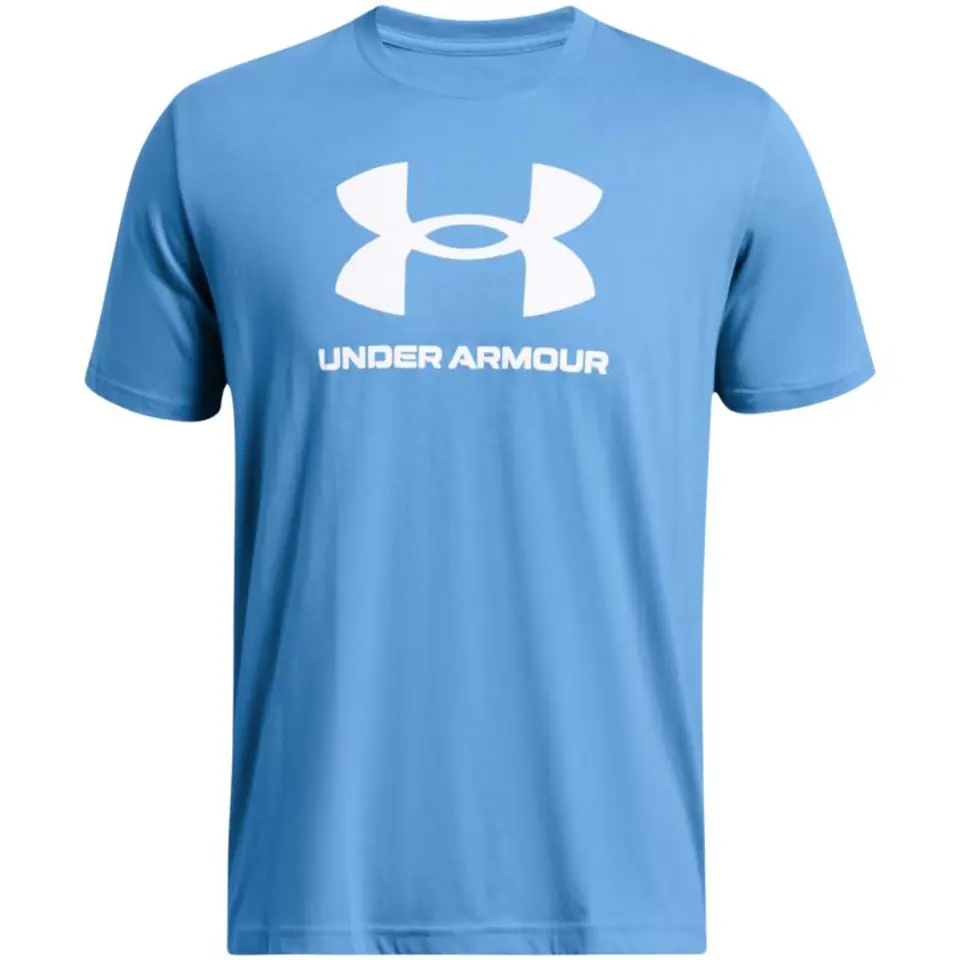 ⁨Koszulka męska Under Armour Sportstyle Logo niebieska 1382911 444 2XL⁩ at Wasserman.eu