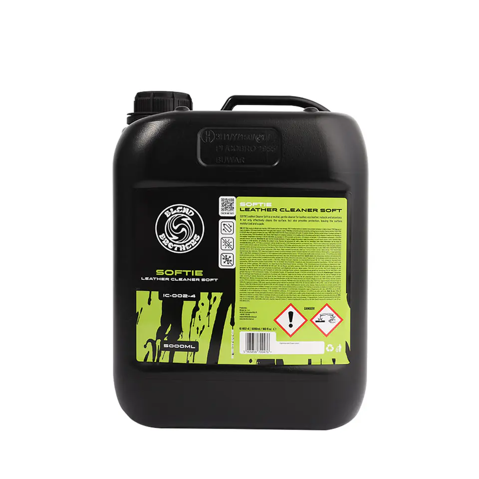 ⁨Blend Brothers SOFTIE Leather Cleaner 5L - środek do czyszczenia skóry⁩ w sklepie Wasserman.eu