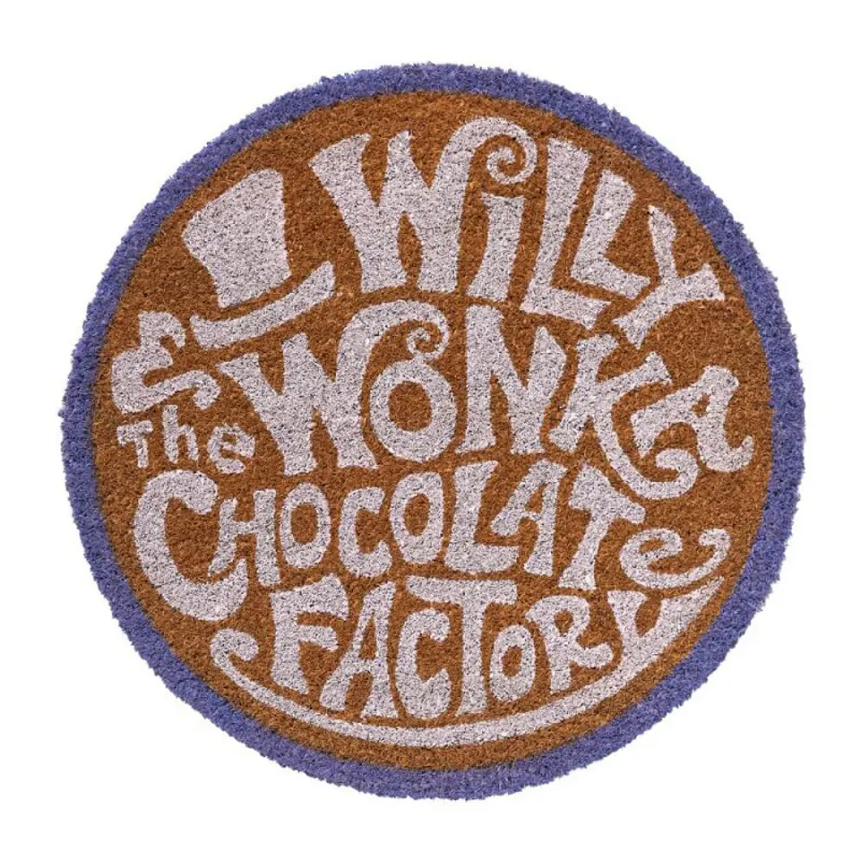 ⁨Willy Wonka - Wycieraczka Willy Wonka and the Chocolate Factory (50 cm)⁩ w sklepie Wasserman.eu