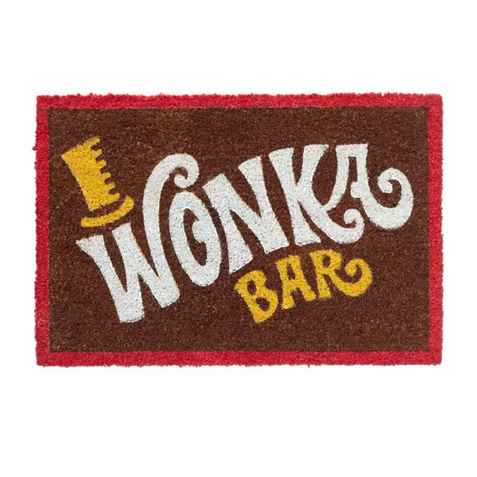 ⁨Willy Wonka - Wycieraczka Wonka Bar (40 x 60 cm)⁩ w sklepie Wasserman.eu