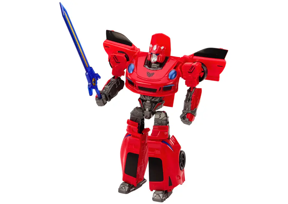 ⁨Auto-Robot 2w1 Transformacja Sportowy Czerwony⁩ w sklepie Wasserman.eu