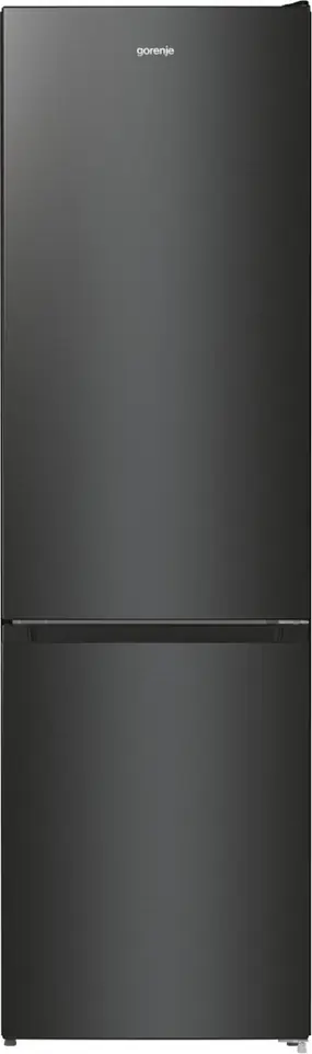 ⁨Gorenje NRK6202EBXL4 fridge-freezer Freestanding 331 L E Black⁩ at Wasserman.eu