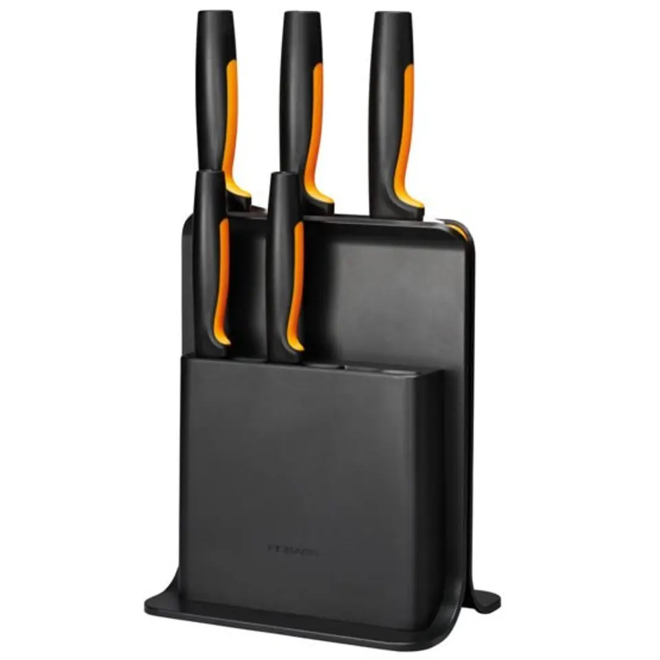 ⁨Fiskars Functional Form 6 pc(s) Slot knife block⁩ at Wasserman.eu