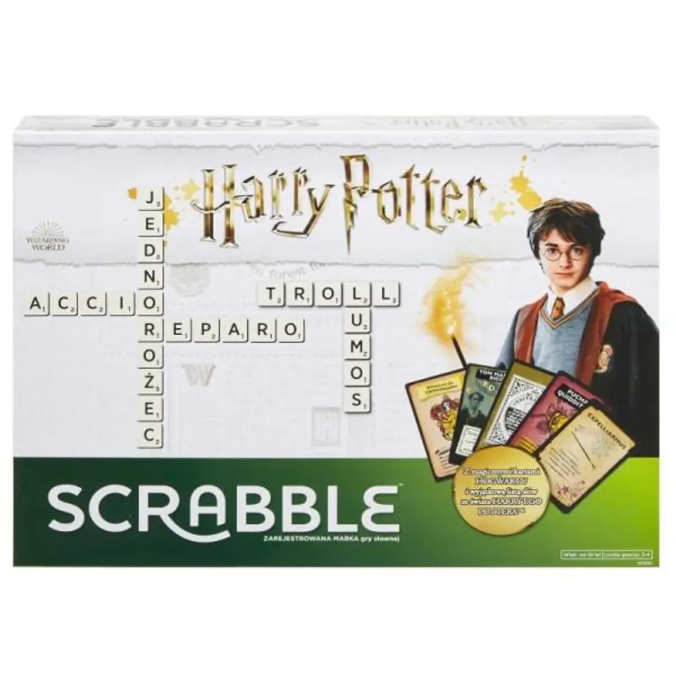 ⁨Scrabble Harry Potter gra GGB30 MATTEL⁩ w sklepie Wasserman.eu