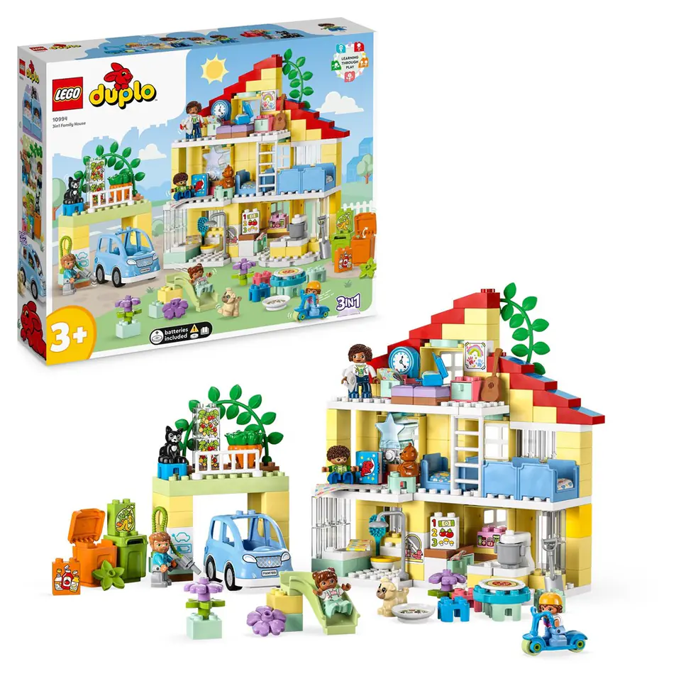 ⁨LEGO DUPLO 10994 3IN1 FAMILY HOUSE⁩ at Wasserman.eu