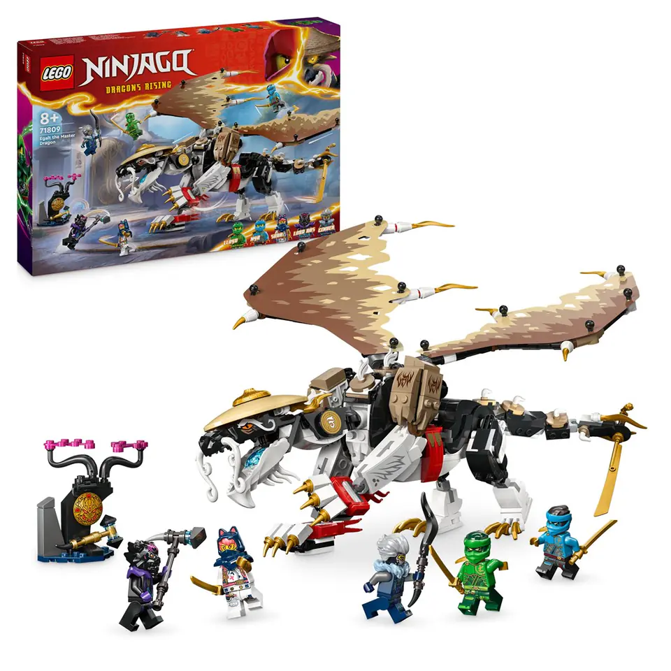 ⁨LEGO NINJAGO 71809 EGALT THE MASTER DRAGON⁩ at Wasserman.eu