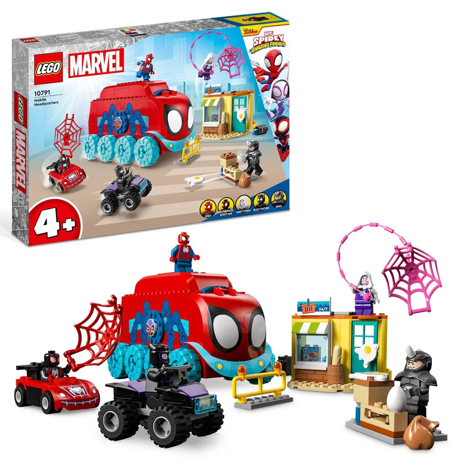 ⁨LEGO MARVEL 10791 MOBILNA KWATERA DRUŻYNY SPIDER-MANA⁩ w sklepie Wasserman.eu