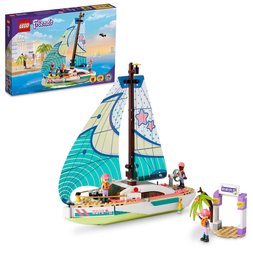 ⁨LEGO Friends 41716 Stephanie and adventure under sail⁩ at Wasserman.eu