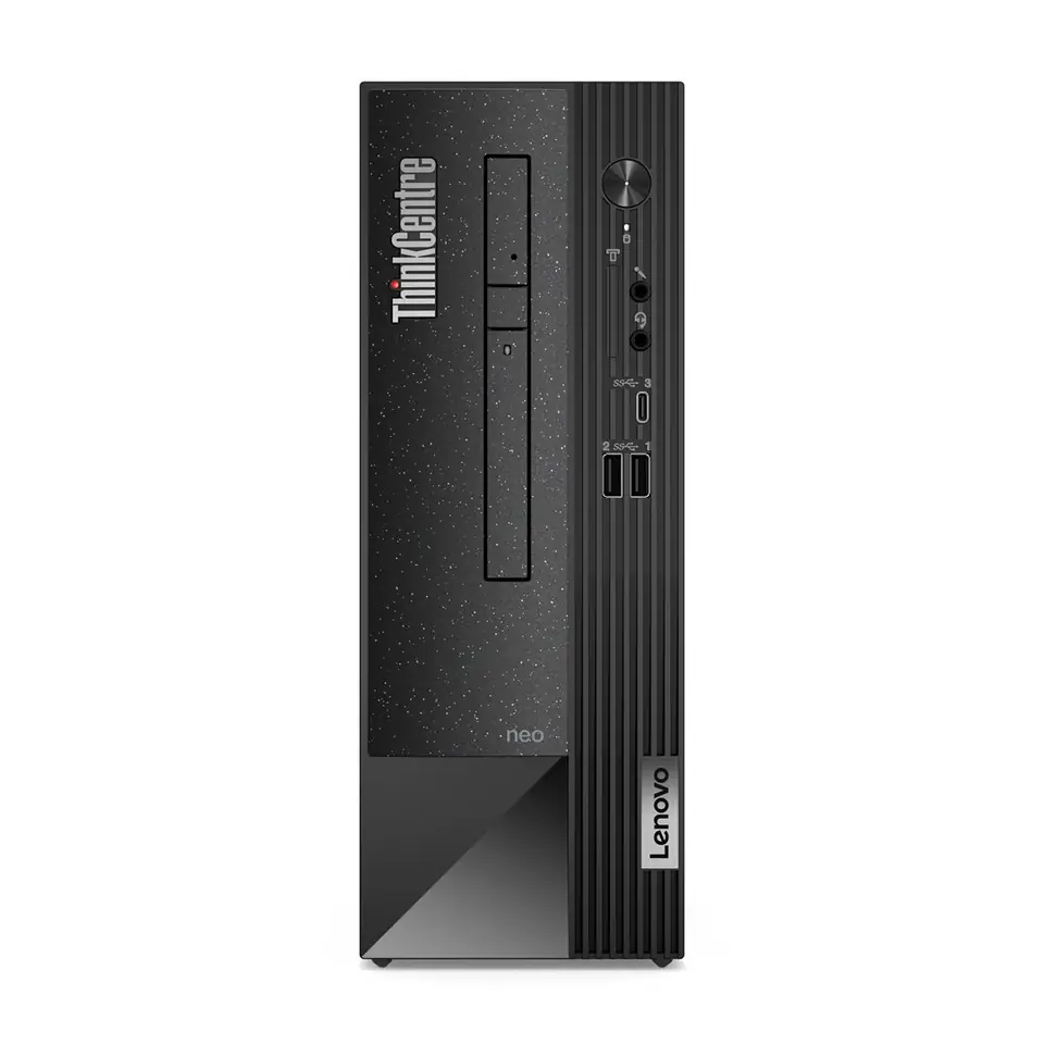 ⁨Lenovo ThinkCentre neo 50s Intel® Core™ i3 i3-13100 8 GB DDR4-SDRAM 256 GB SSD Windows 11 Pro SFF PC Black⁩ at Wasserman.eu