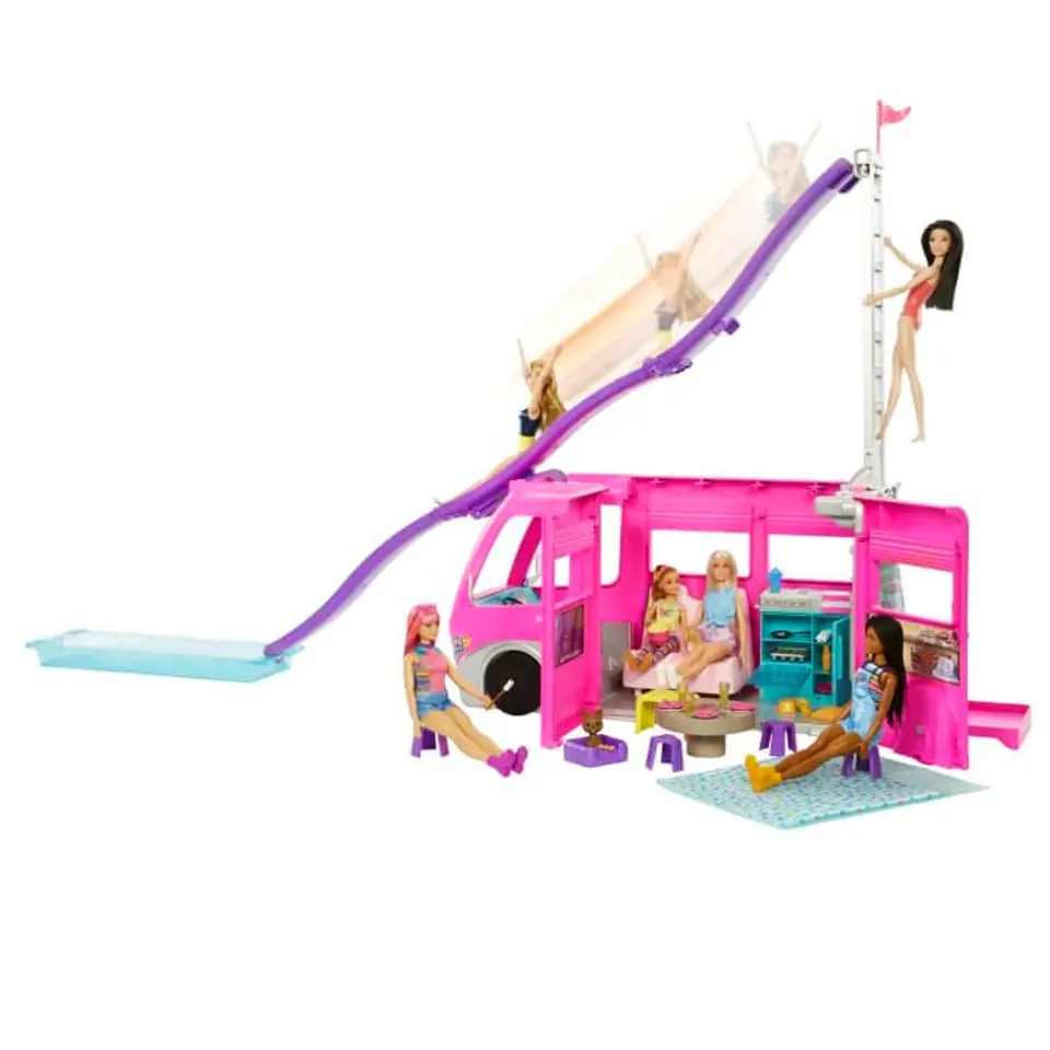 ⁨Barbie DREAM CAMPER Vehicle Playset⁩ at Wasserman.eu