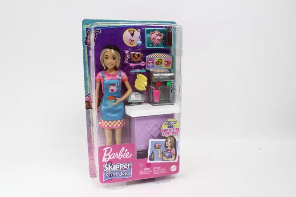 ⁨Lalka Barbie Skipper Pierwsza praca Bar z przekąskami HKD79 MATTEL⁩ w sklepie Wasserman.eu