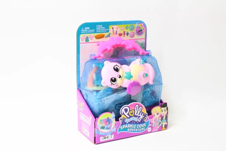 ⁨Polly Pocket Wyspa skarbów zestaw Kuferek HKV47 MATTEL p1⁩ w sklepie Wasserman.eu