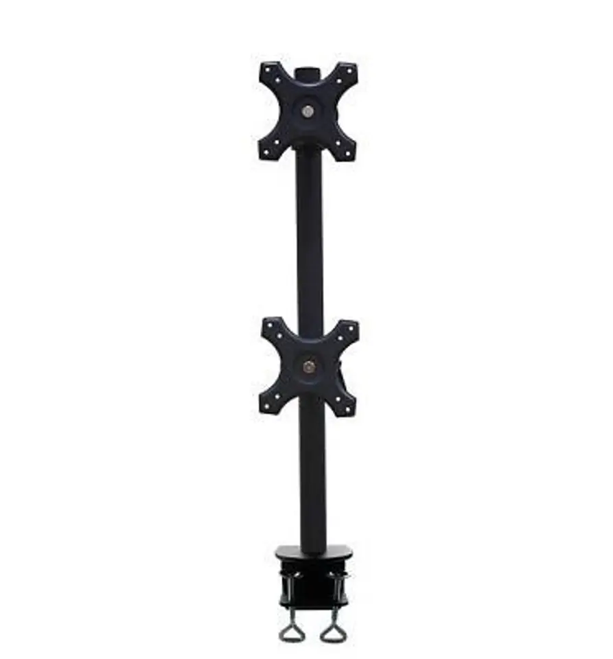 ⁨Neomounts FPMA-D700DV uchwyt / stojak do monitorów 68,6 cm (27") Czarny Biurko⁩ w sklepie Wasserman.eu