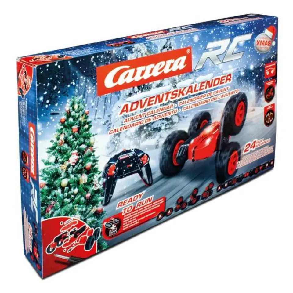 ⁨X-mas Turnator RC 2,4 GHz Kalendarz adwentowy 240009 Carrera⁩ w sklepie Wasserman.eu