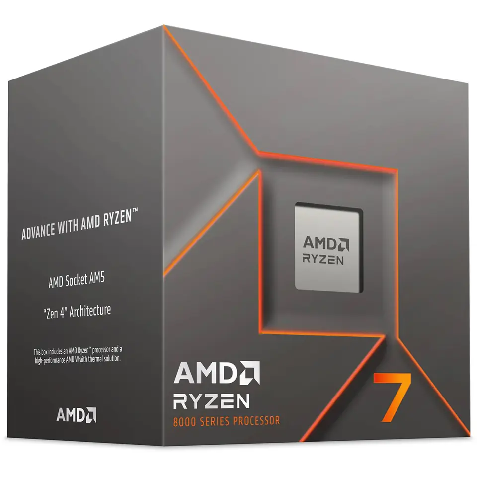 ⁨Procesor AMD Ryzen 7 8700F - BOX⁩ w sklepie Wasserman.eu