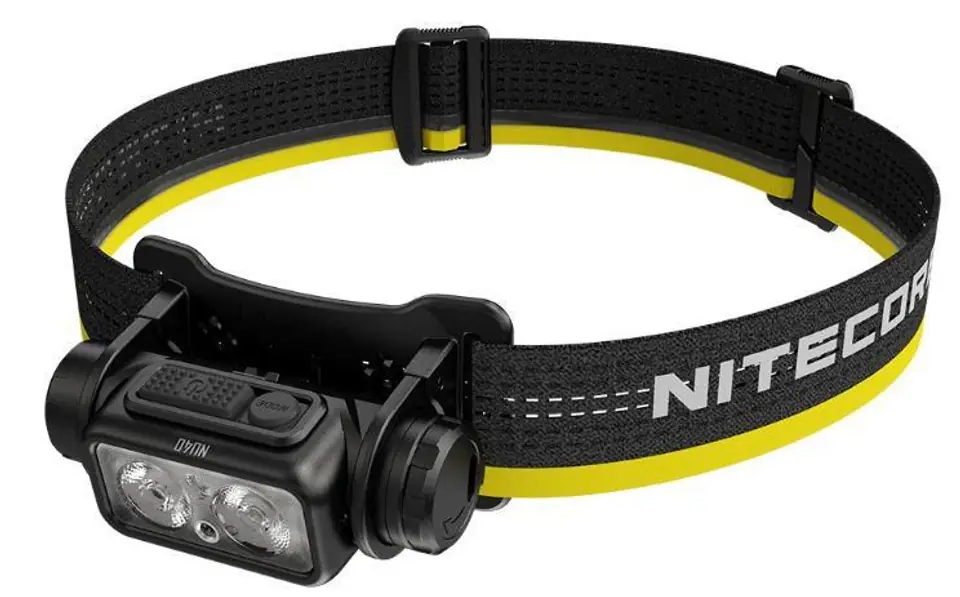 ⁨Nitecore NU40 headlamp flashlight⁩ at Wasserman.eu