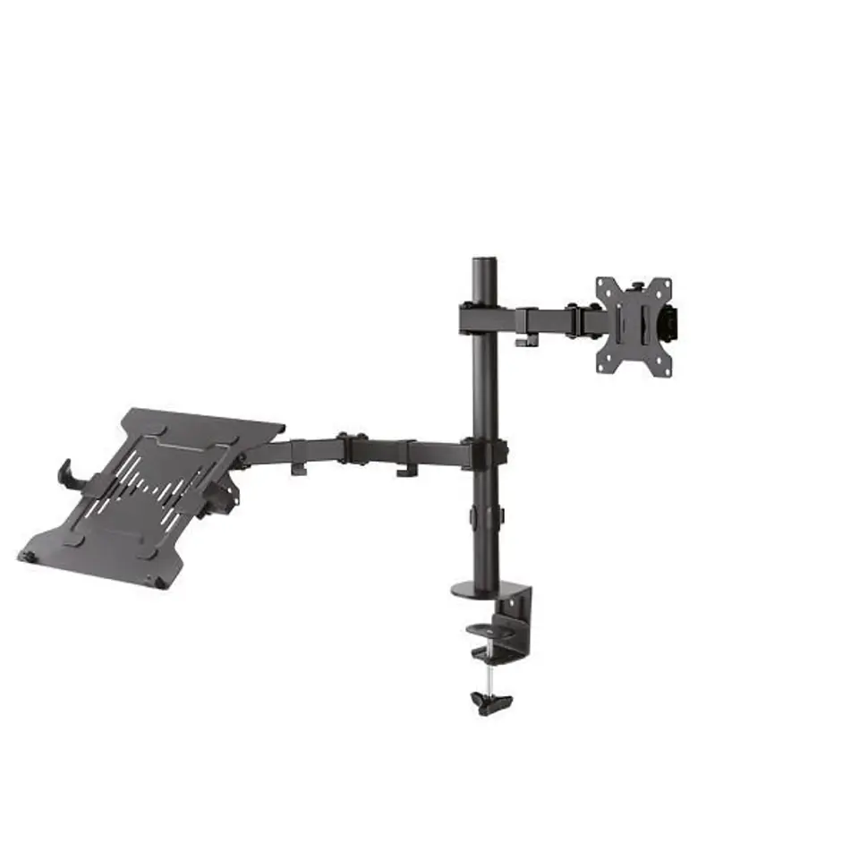 ⁨Neomounts monitor/laptop desk mount⁩ at Wasserman.eu