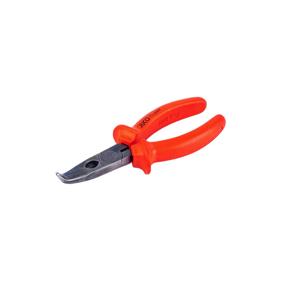 ⁨SNIPE NOSE PLIERS BENT – 1000V - 160 MM [S4033] JUCO⁩ at Wasserman.eu