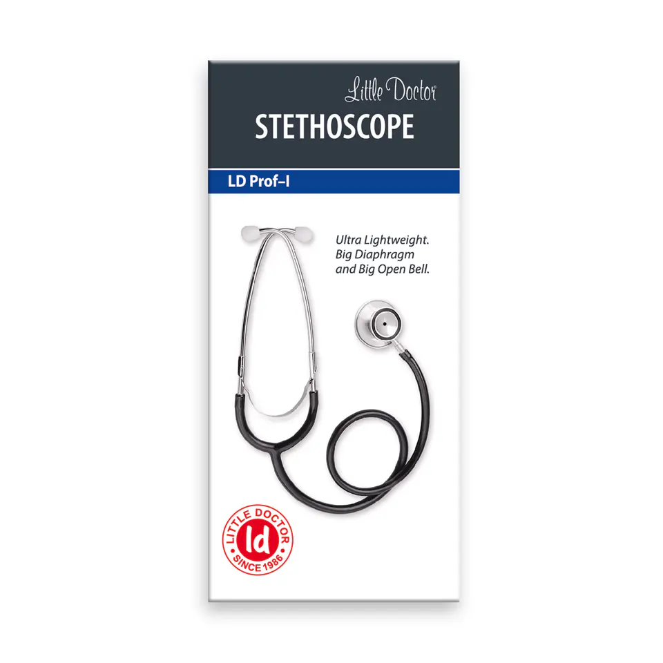 ⁨LD Prof - I Stetoskop czerwony /dwugłowicowy/⁩ w sklepie Wasserman.eu