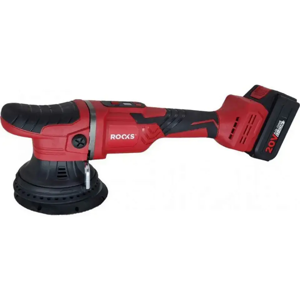 ⁨Rooks OK-03.4309 - maszyna polerska DA 20V 125mm⁩ w sklepie Wasserman.eu