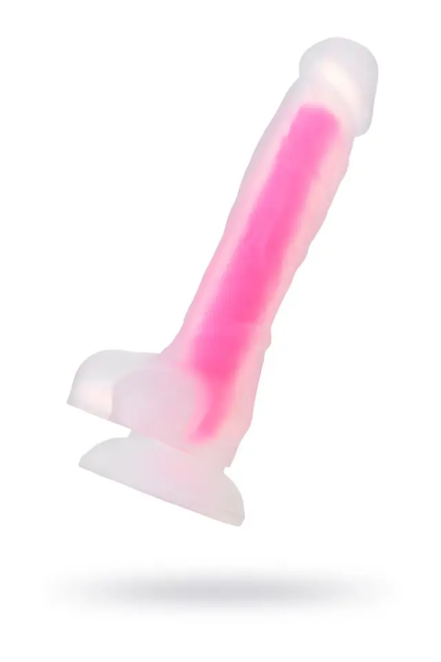 ⁨Dildo z przyssawką Beyond Peter Glow Pink 22cm Toyfa⁩ w sklepie Wasserman.eu