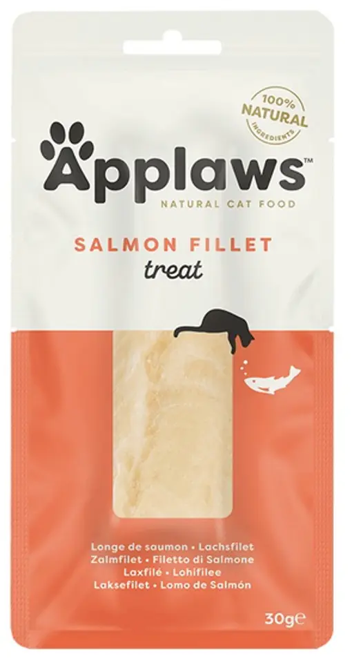 ⁨APPLAWS Cat Loin Salmon 30g (Salmon Tenderloin) New!!! 30g⁩ at Wasserman.eu