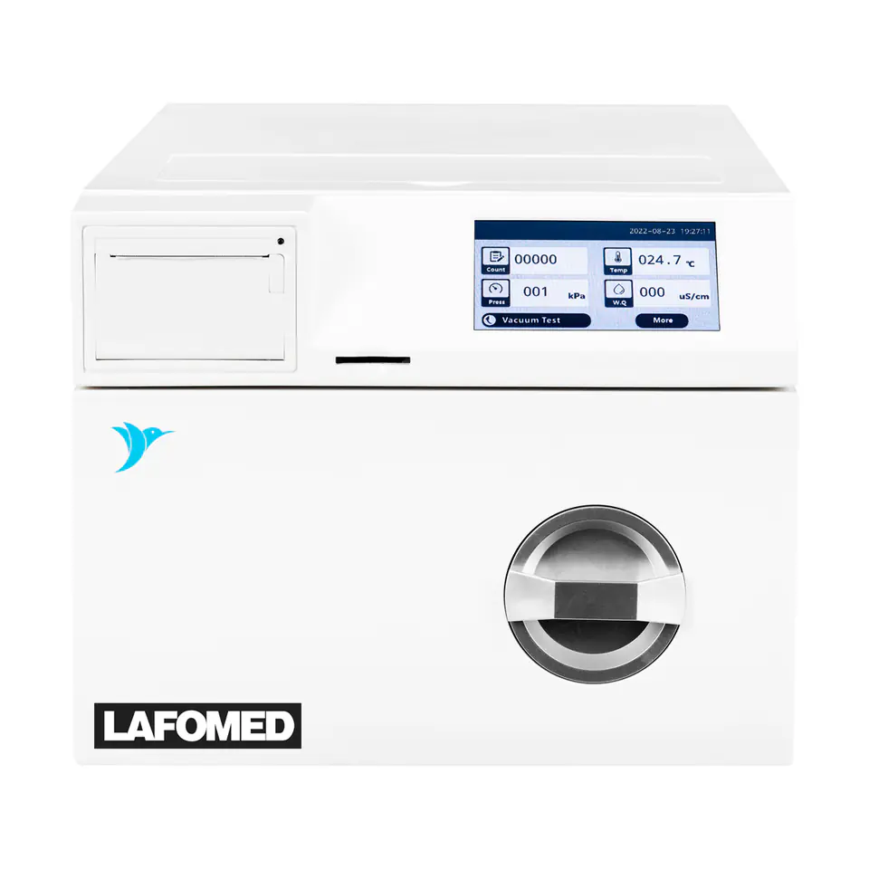 ⁨Lafomed autoclave LFSS03AA Touch with printer 3 L class B medical⁩ at Wasserman.eu