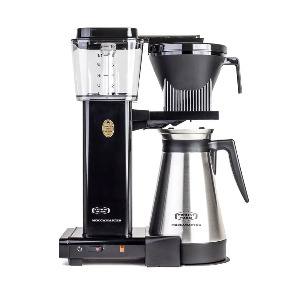 ⁨MOCCAMASTER KBGT 741 BLACK Filter coffee maker + Thermos⁩ at Wasserman.eu