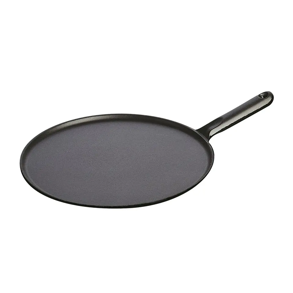 ⁨Staub Pancake Pan with Metal Handle - 30 cm, Black⁩ at Wasserman.eu
