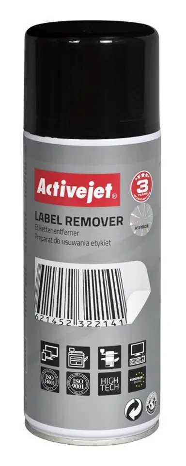 ⁨Activejet AOC-400 Preparat do usuwania etykiet (400 ml) Label Remover⁩ w sklepie Wasserman.eu