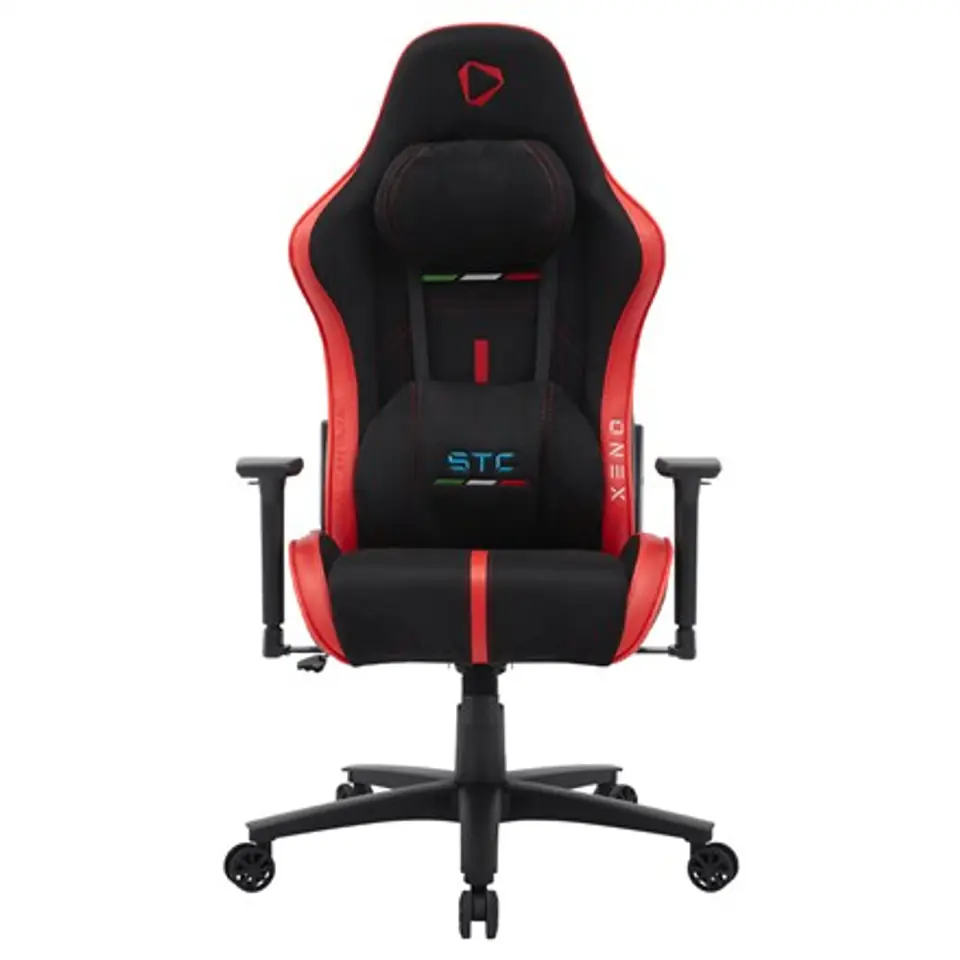 ⁨ONEX STC Alcantara L Series Gaming Chair - Black/Red | Onex⁩ at Wasserman.eu