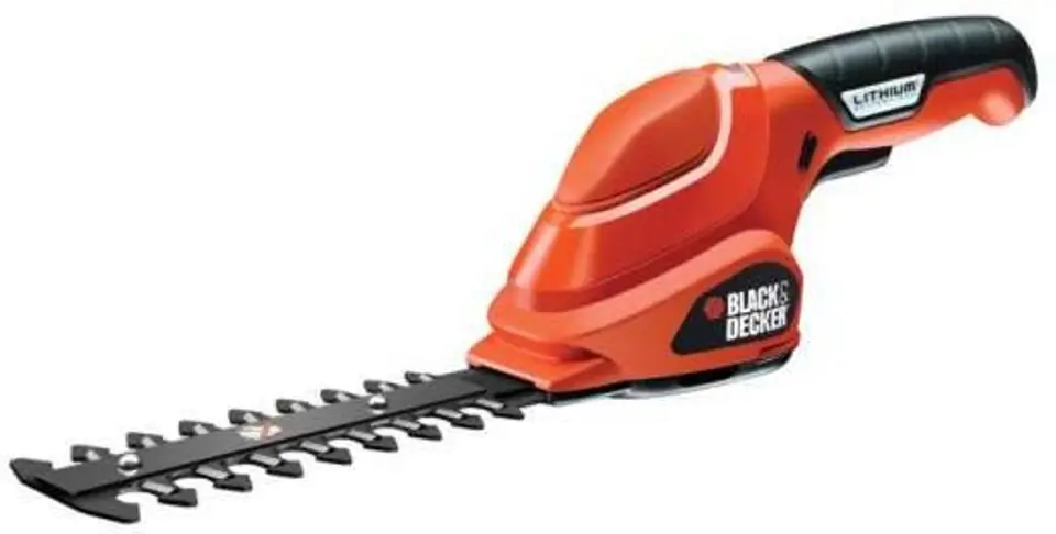 BLACK+DECKER NOŻYCE DO ŻYWOPŁOTU 3,6V GSL300 15cm w sklepie Wasserman.eu