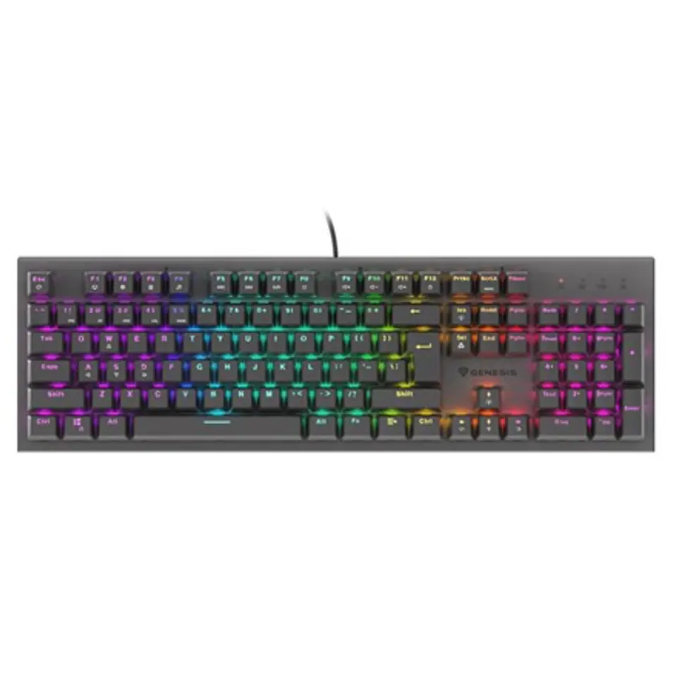 ⁨GENESIS THOR 303 RGB Mechaniczne urządzenia do gier⁩ w sklepie Wasserman.eu