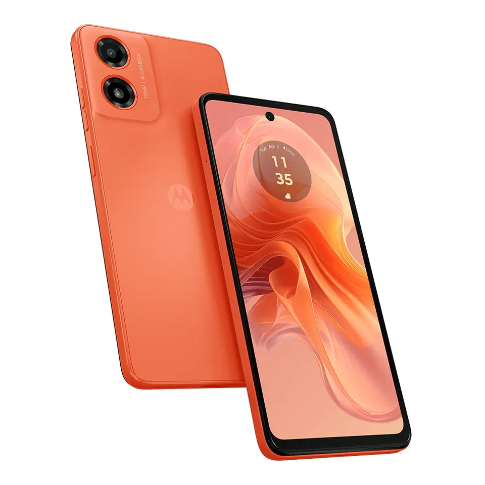 ⁨Motorola Moto G04 4/128GB Sunrise Orange⁩ at Wasserman.eu