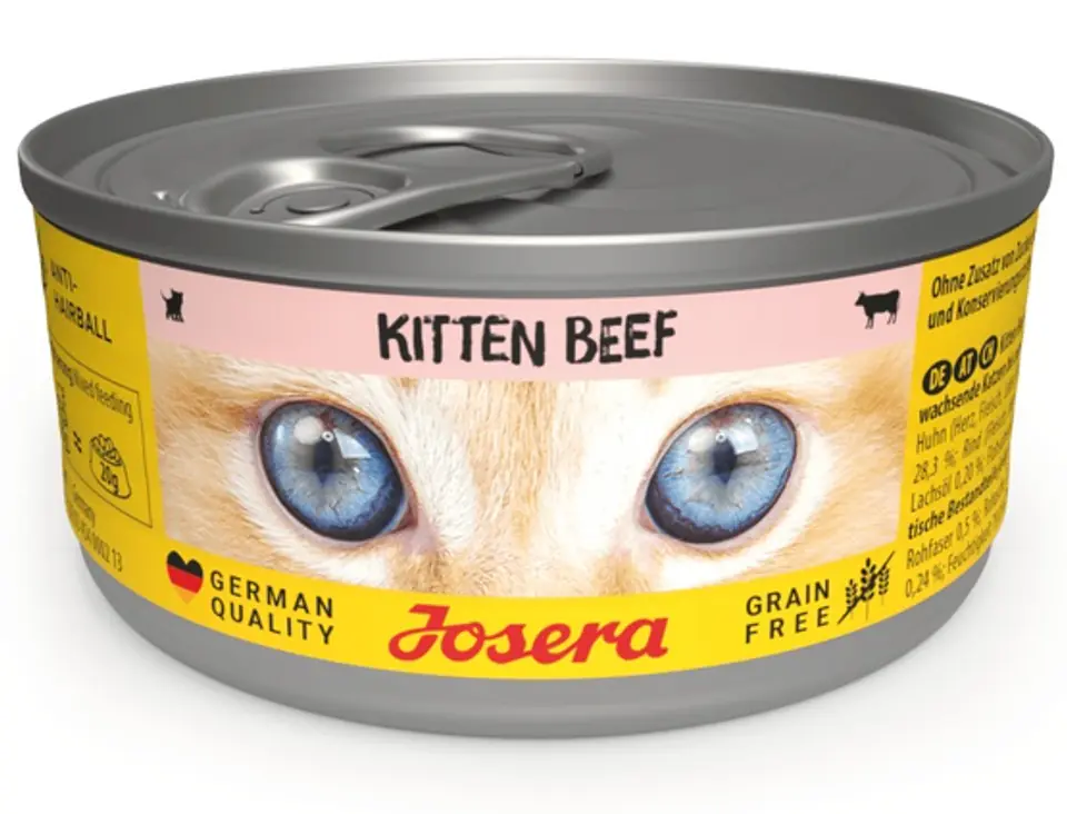 ⁨JOSERA Kitten Beef - wet cat food - 85g⁩ at Wasserman.eu