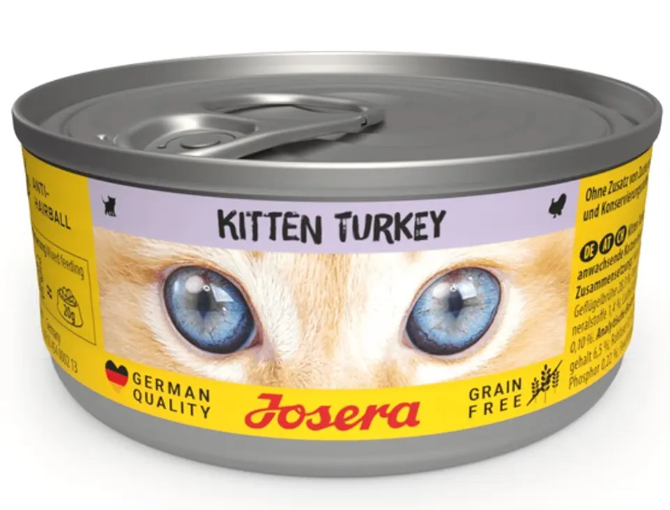 ⁨JOSERA Kitten Turkey - wet cat food - 85g⁩ at Wasserman.eu