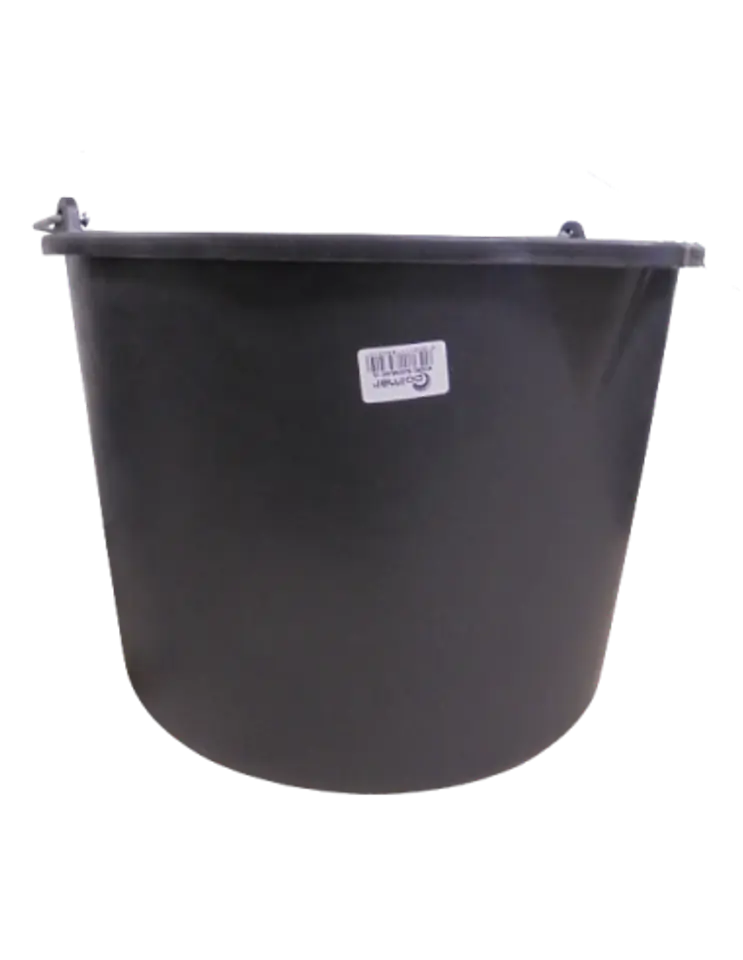 ⁨Construction bucket 15L black funnel handle⁩ at Wasserman.eu