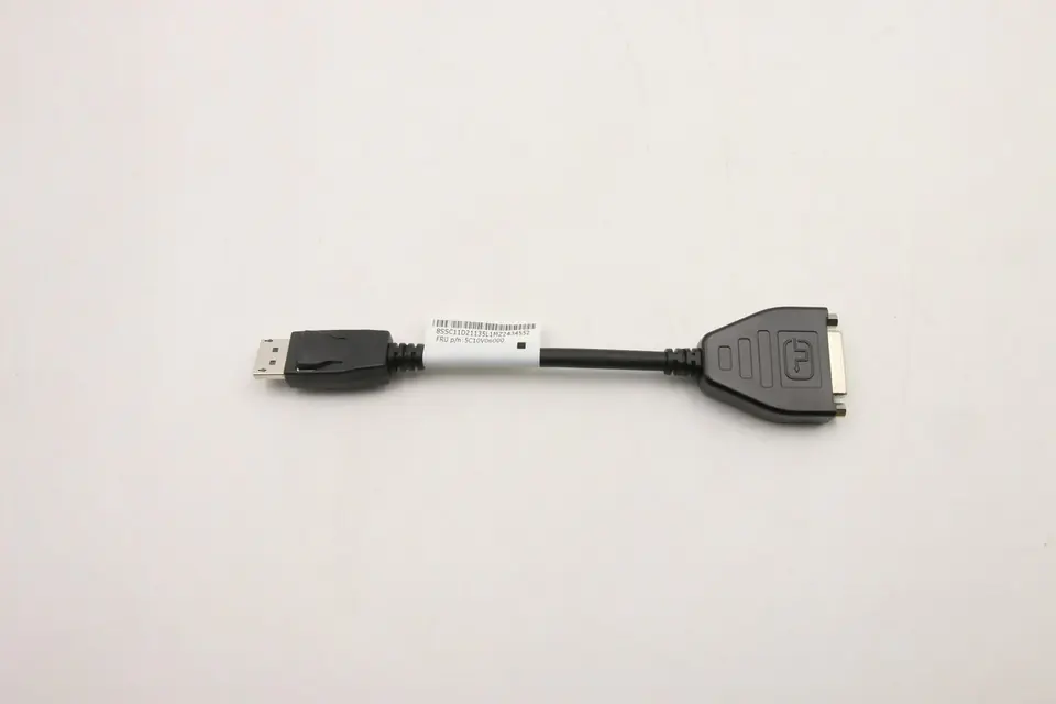 ⁨Lenovo DisplayPort to DVI dongle⁩ w sklepie Wasserman.eu