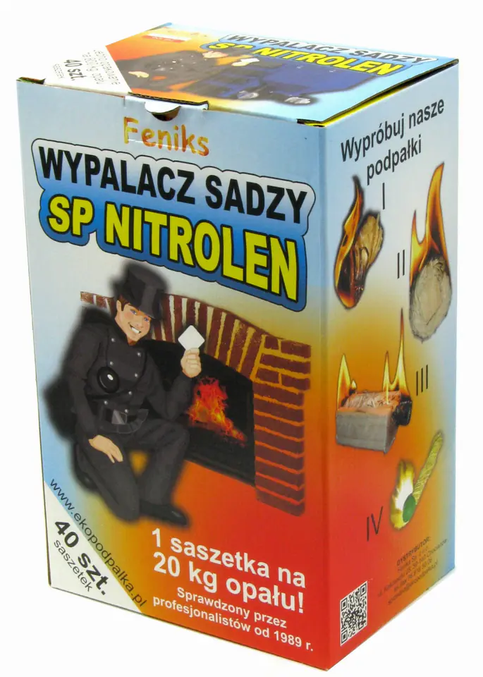 ⁨Wypalacz sadzy SP Nitrolen saszetki (40x10g)⁩ w sklepie Wasserman.eu