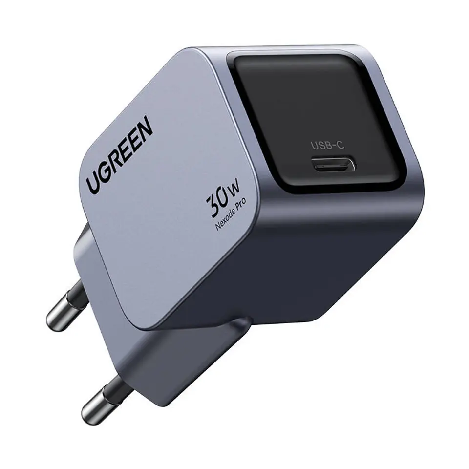 ⁨Ładowarka sieciowa Ugreen Nexode Pro 30W, USB-C (szara)⁩ w sklepie Wasserman.eu