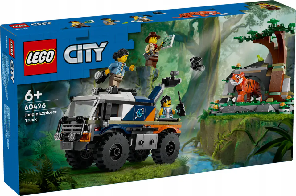 ⁨LEGO CITY Terenówka badacza dżungli 60426⁩ w sklepie Wasserman.eu