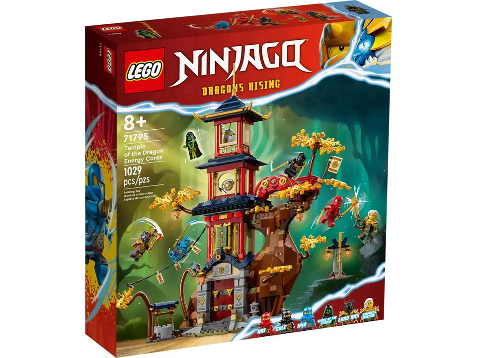 ⁨LEGO NINJAGO 71795 Świątynia smoczej energii⁩ w sklepie Wasserman.eu