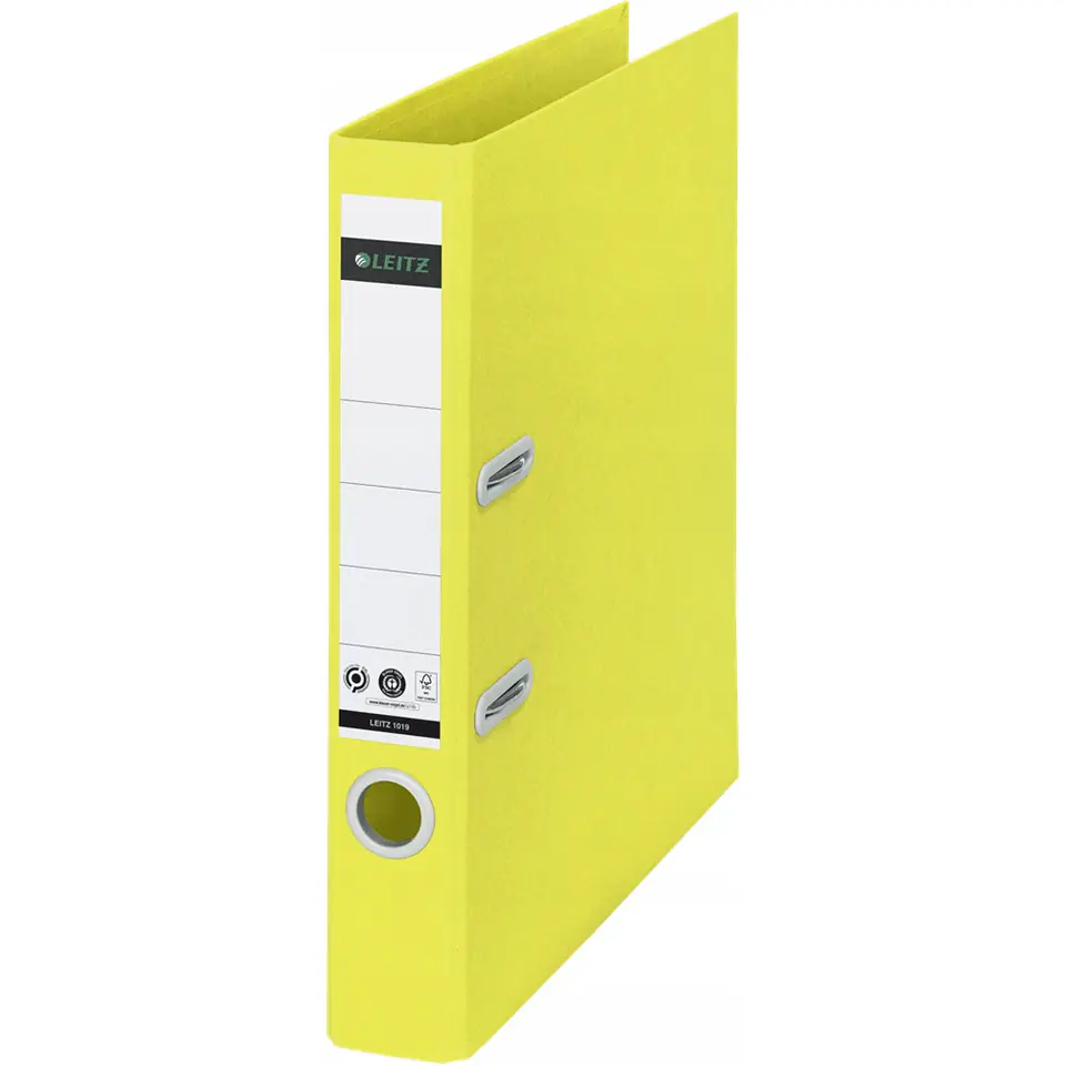 ⁨Segregator 180 Recycle A4 50mm żółty 10190015 LEITZ⁩ w sklepie Wasserman.eu