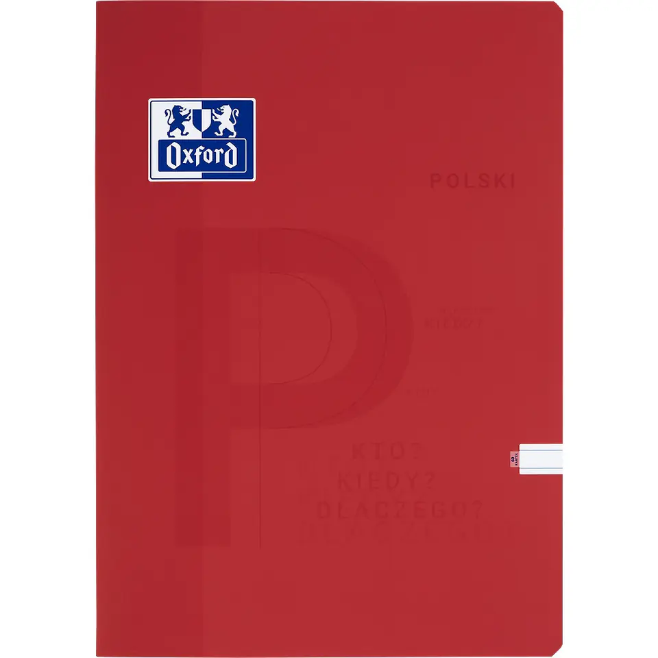 ⁨Zeszyt A4 60k linia margines J. POLSKI 400175615 OXFORD⁩ w sklepie Wasserman.eu