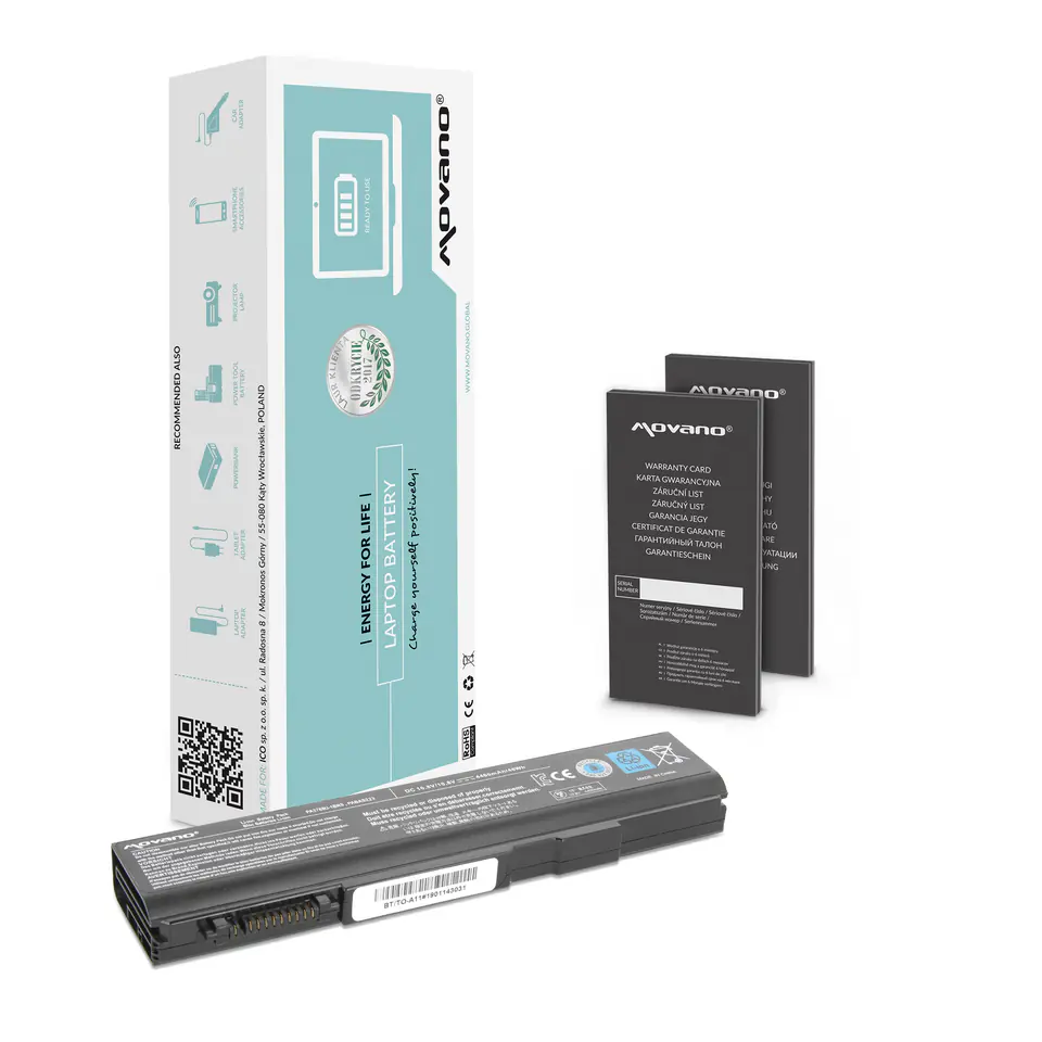 ⁨Movano battery for Toshiba A11, M11, S11⁩ at Wasserman.eu