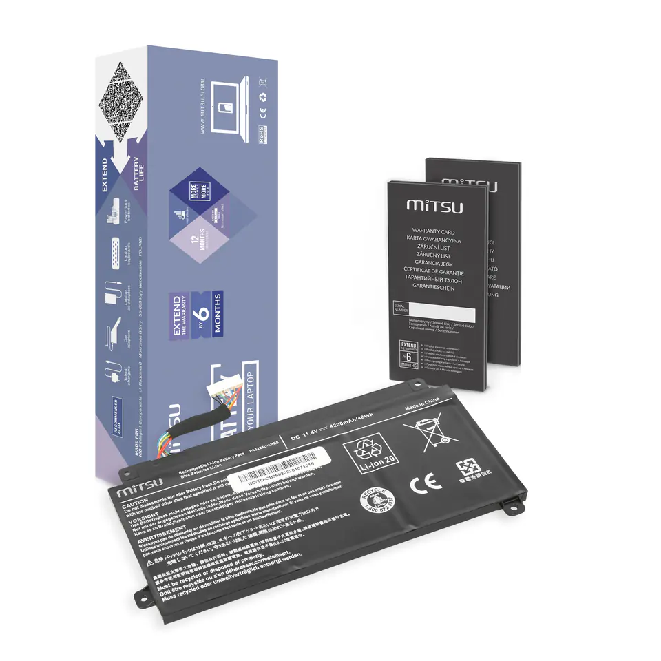 Bateria Mitsu do Toshiba ChromeBook CB35 w sklepie Wasserman.eu