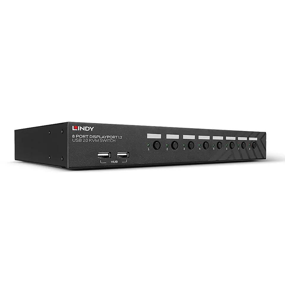 Lindy 8 Port DisplayPort 1.2, USB w sklepie Wasserman.eu