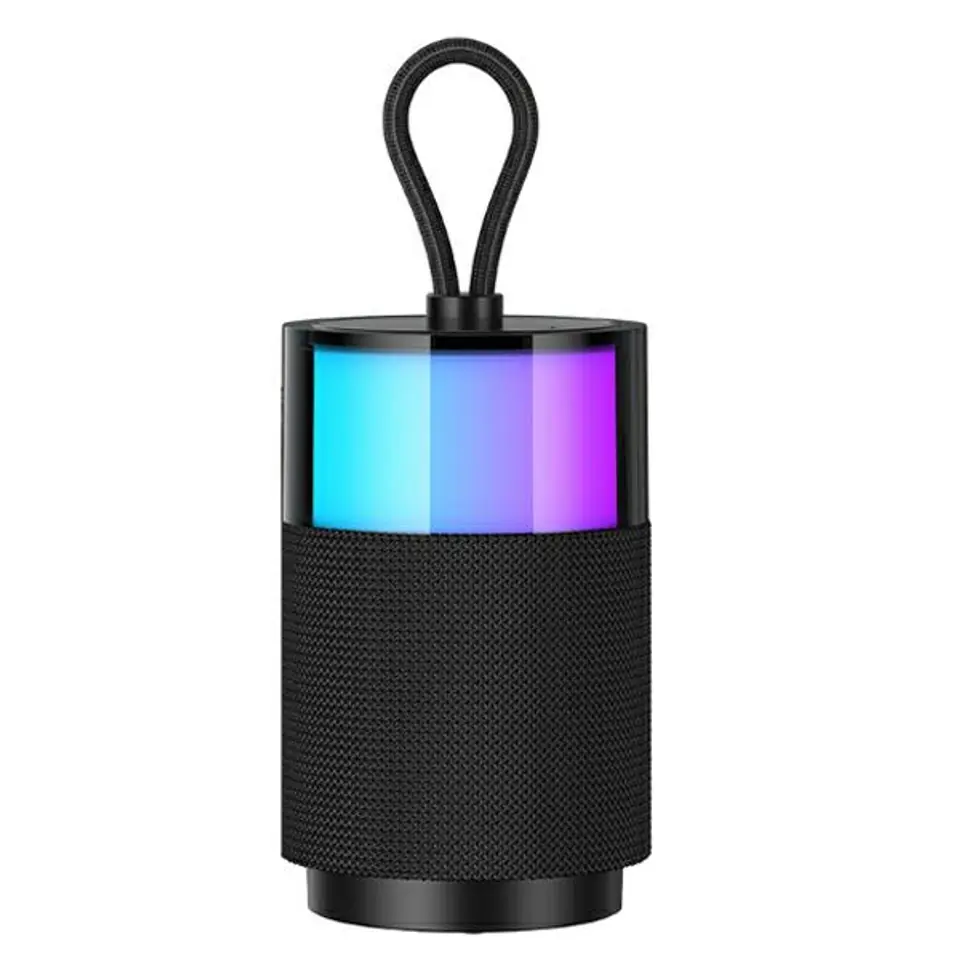 ⁨USAMS Głośnik Bluetooth 5.3 YIN Seriesczarny/black YX12YX01 (US-YX012)⁩ w sklepie Wasserman.eu