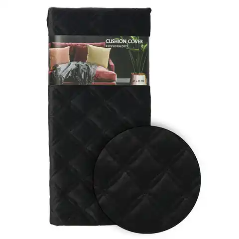 ⁨Pillowcase black pattern 1⁩ at Wasserman.eu
