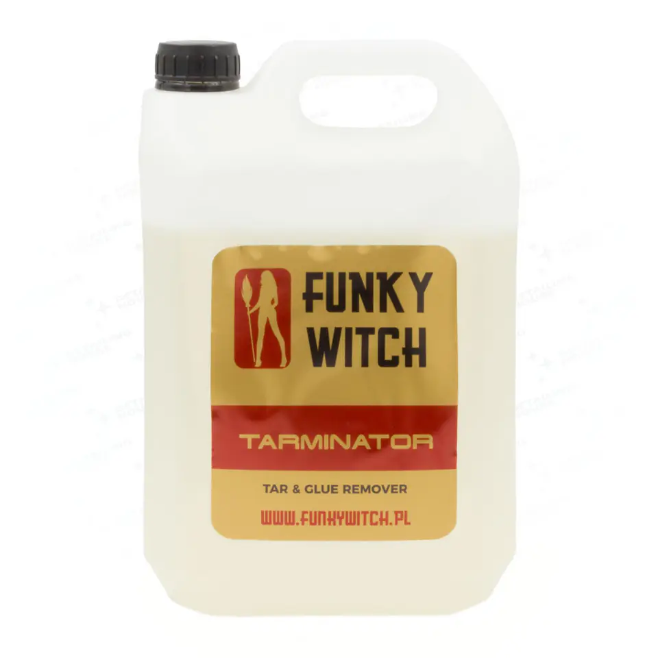 ⁨Funky Witch Tarminator Tar and Glue Remover 5L - środek do usuwania smoły, żywic i klejów⁩ w sklepie Wasserman.eu